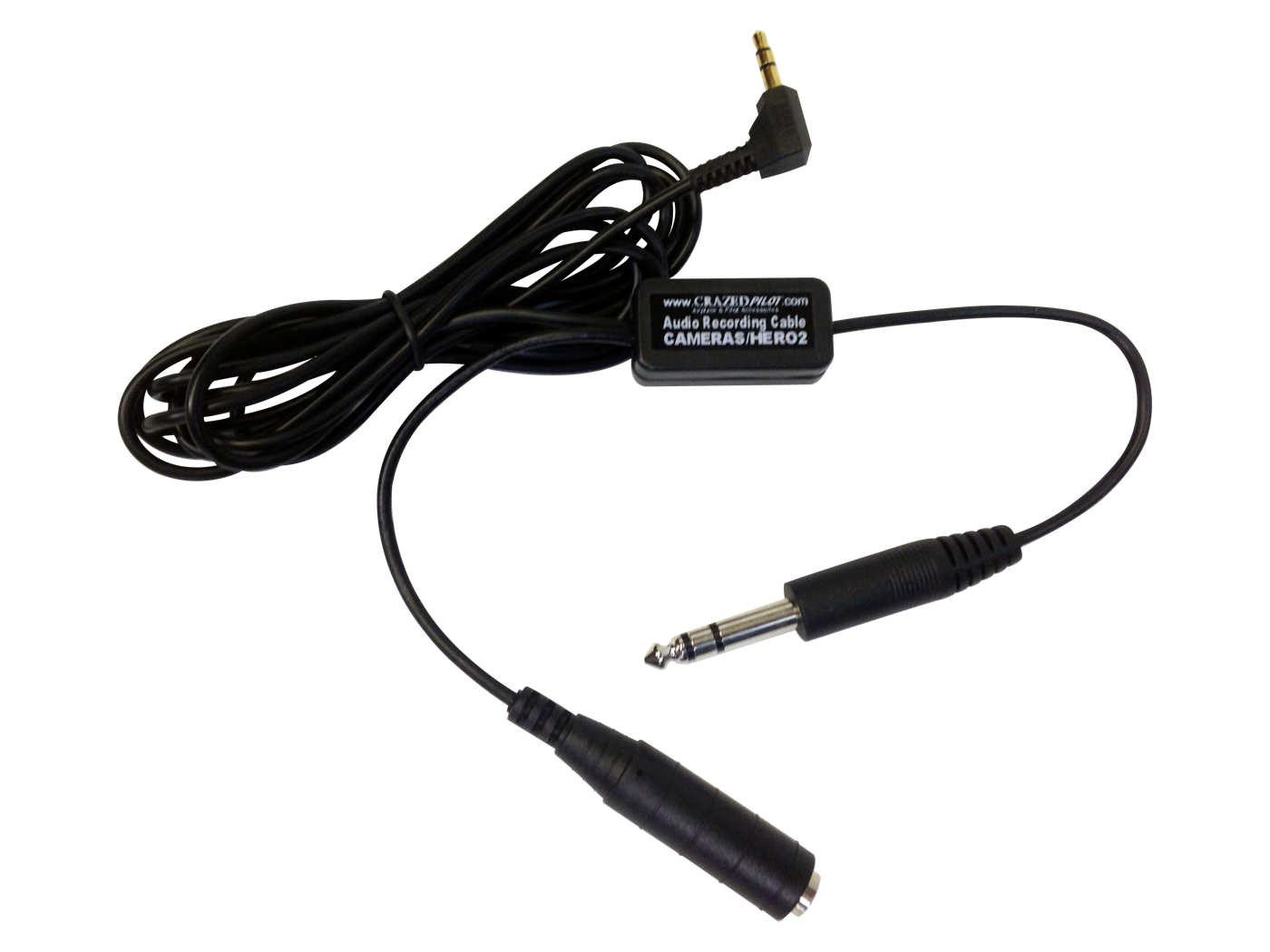 Universal 3.5mm cockpit audio recording cable