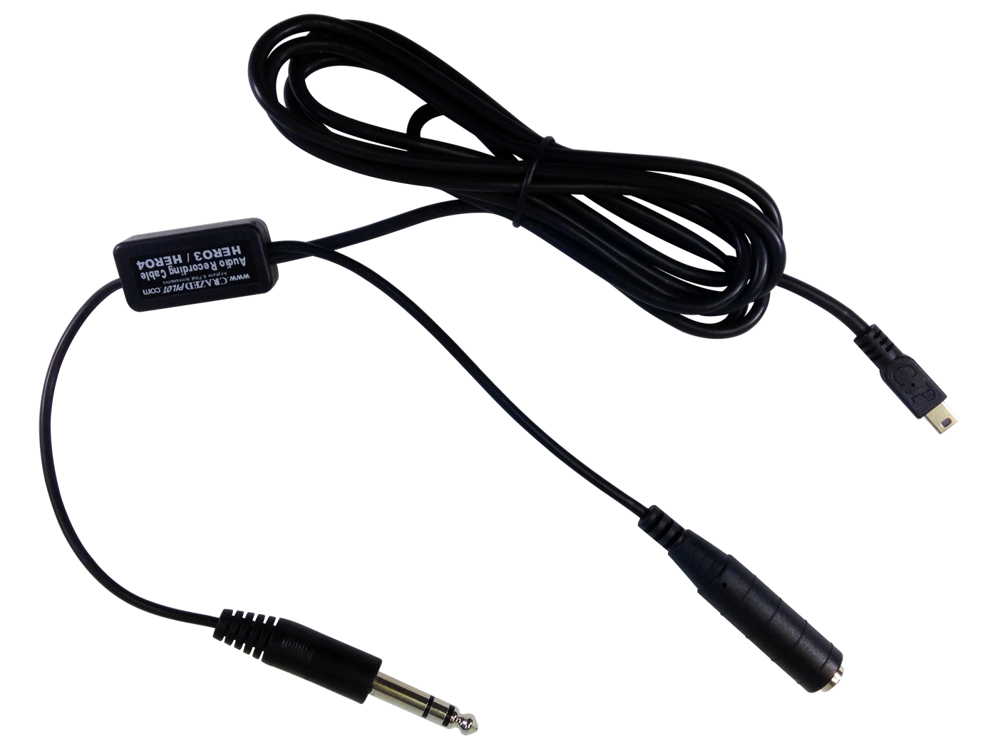 GoPro HERO3 / HERO4 cockpit audio recording cable